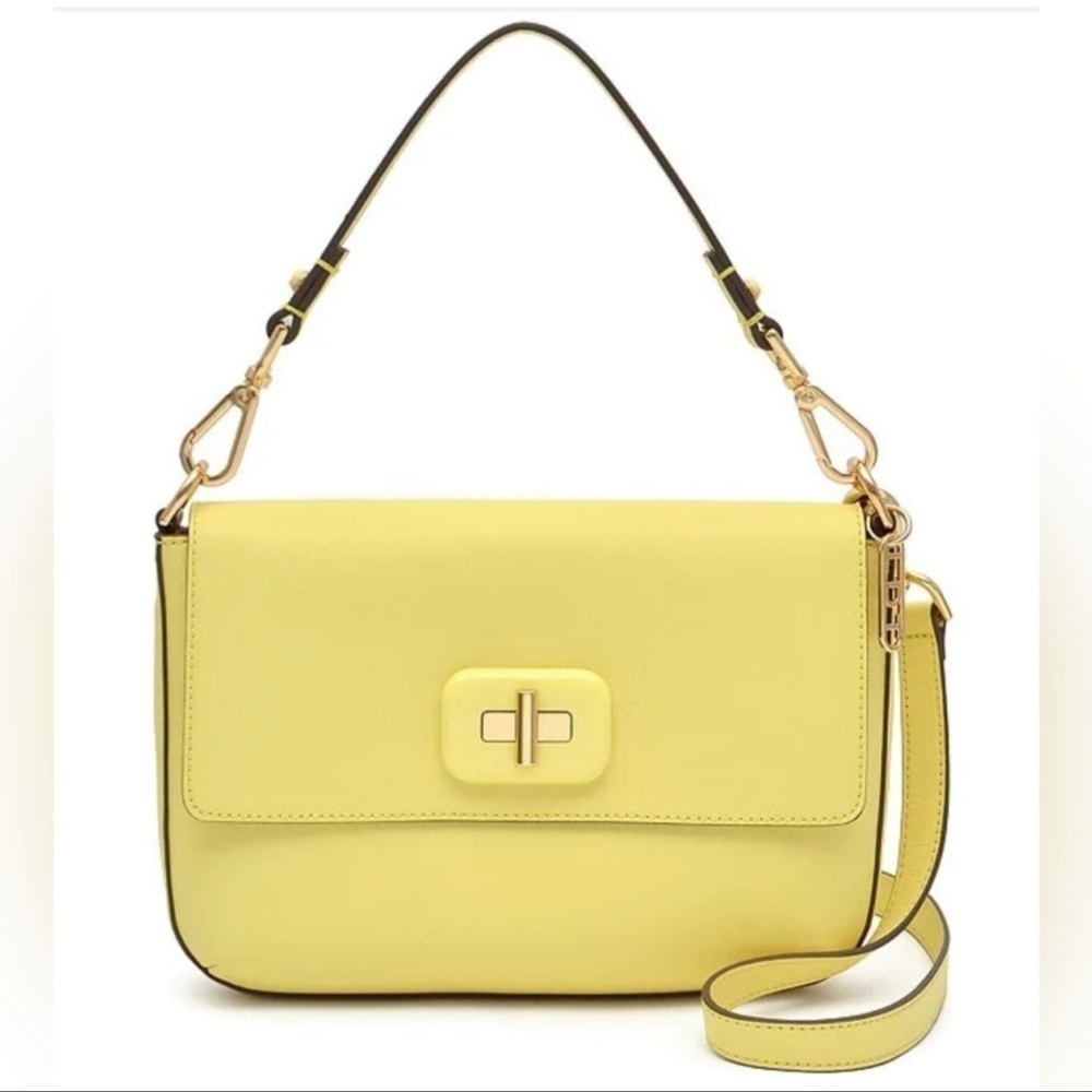 LDT JILL BAGUETTE LEATHER crossbody & shoulders BAG
